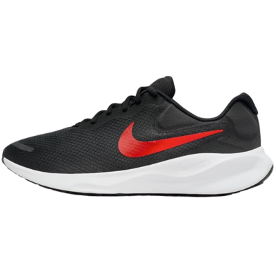 NIKE Mens Revolution Running Shoes-University Red-White